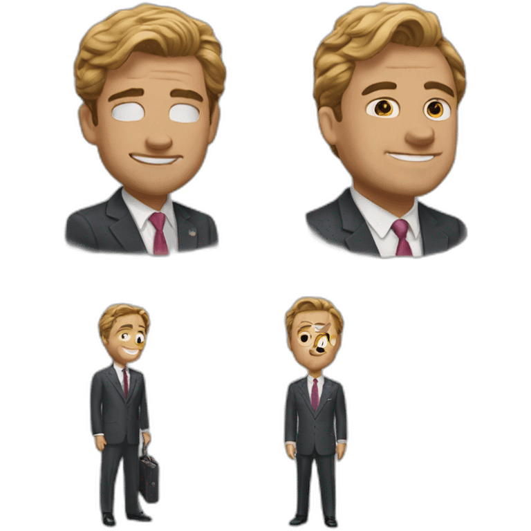 The Wolf of wall street emoji