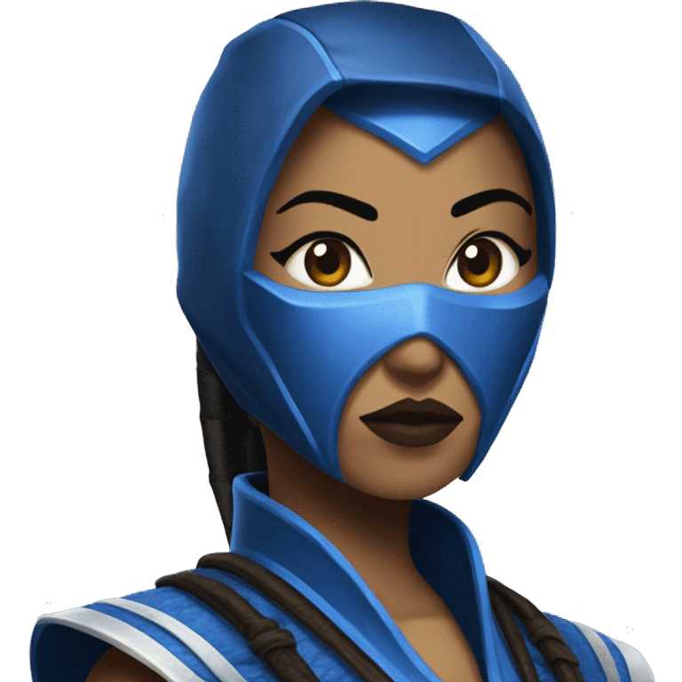 Kitana Mortal Kombat emoji