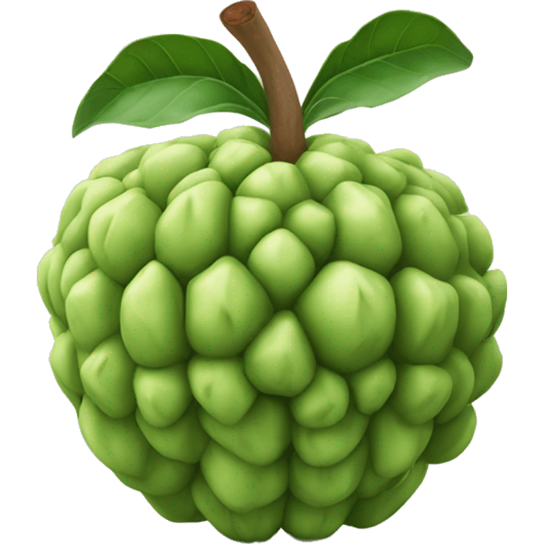 3D sugar apple  emoji