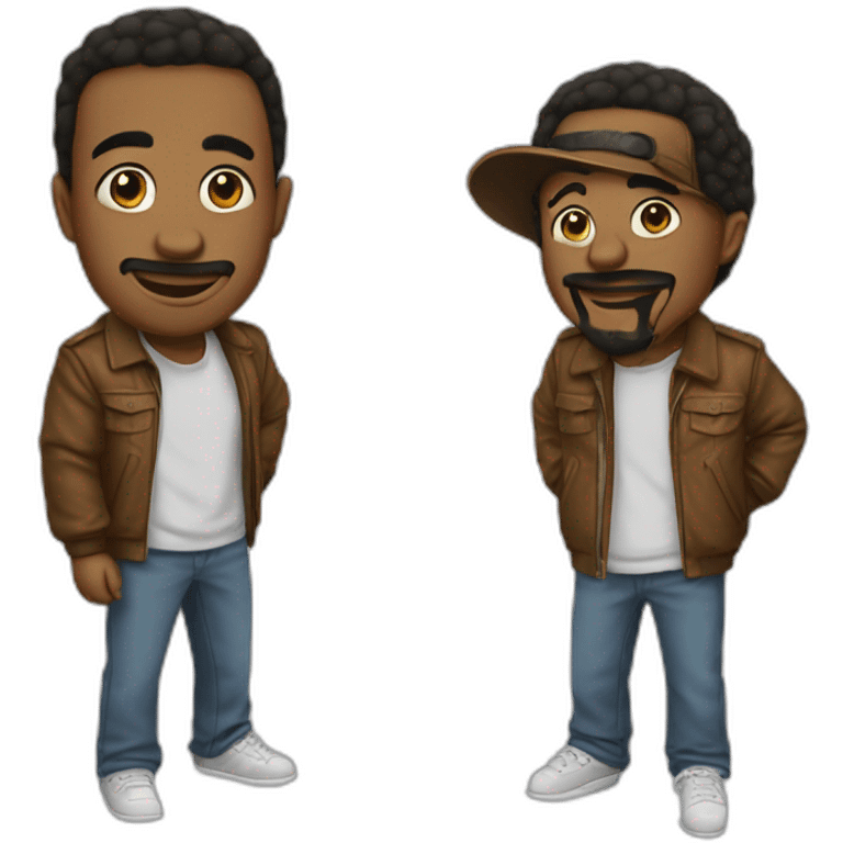 Mc fly et Carlito emoji