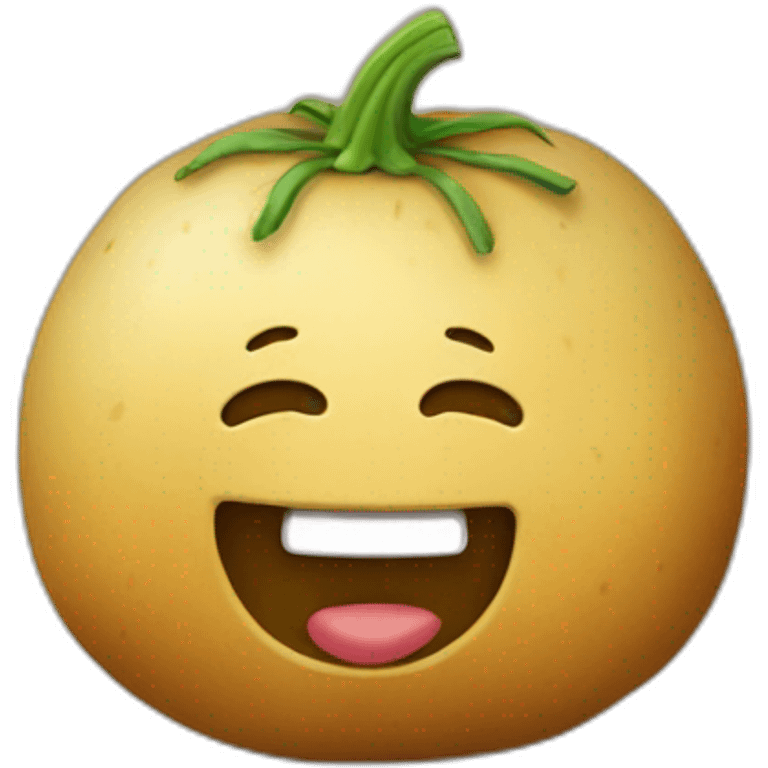 une patate emoji