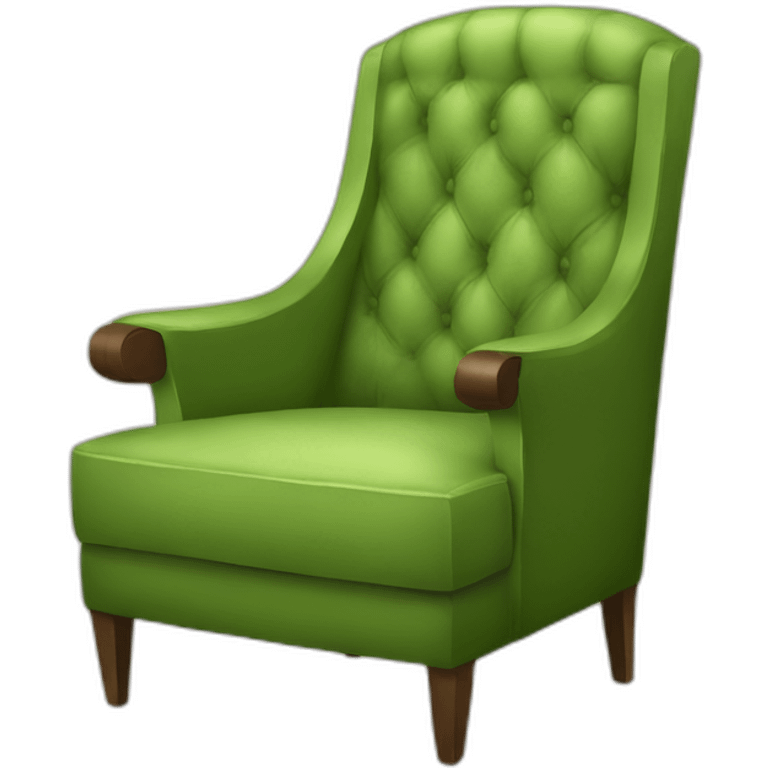 Avocado-armchair emoji