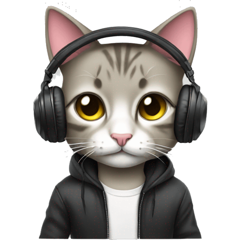 Dj kitty emoji