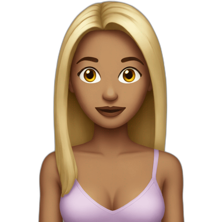 Hot girl emoji