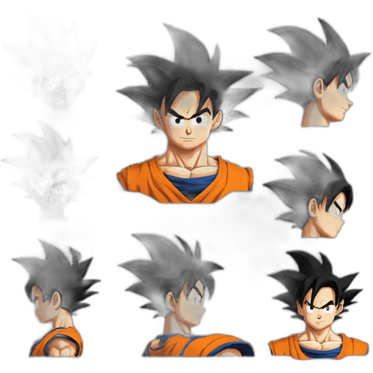 Goku dragon ball z emoji