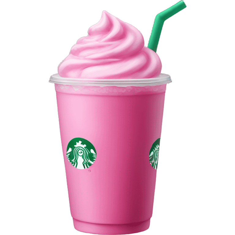 pink drink from starbucks emoji