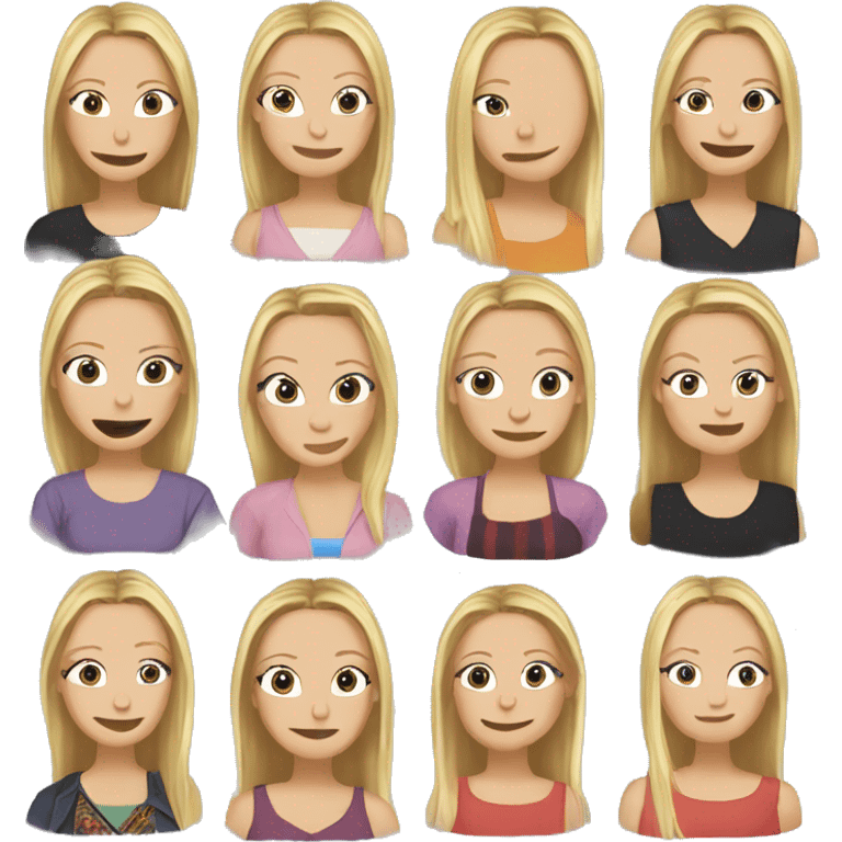 Phoebe Buffay Friends  emoji