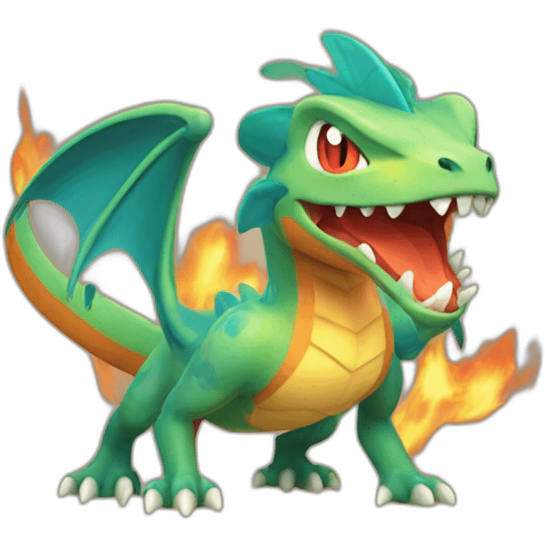 Dracaufeu pokémon  emoji