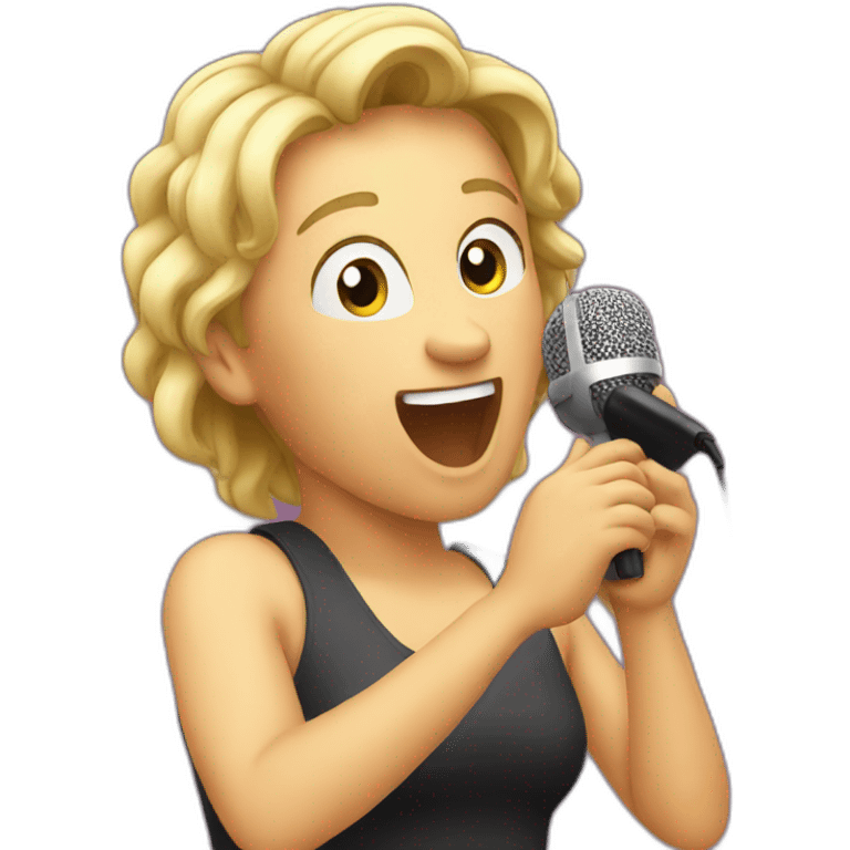 Karaoke emoji