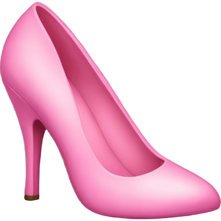 Pink heel  emoji