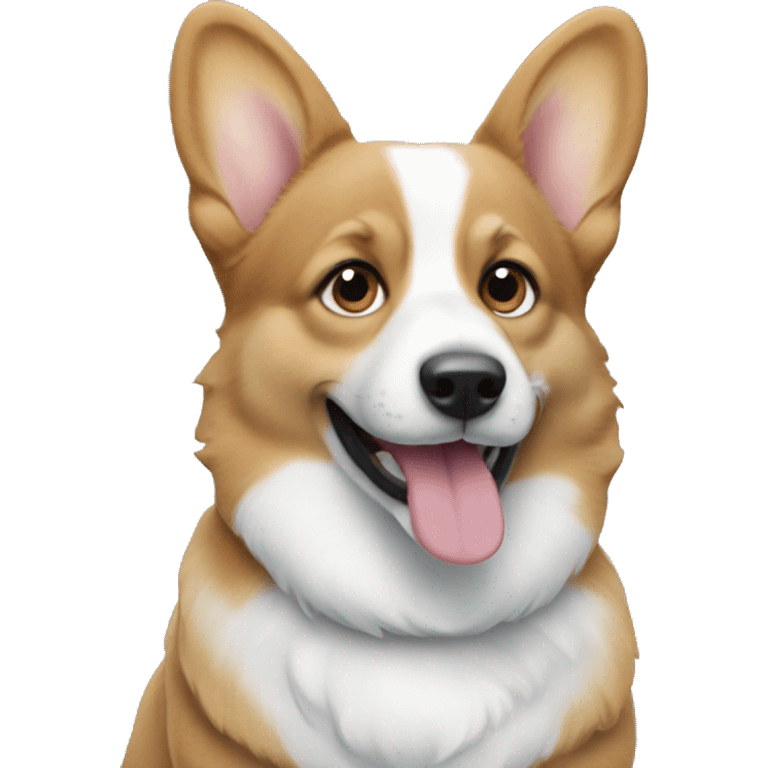 Blue Corgi emoji