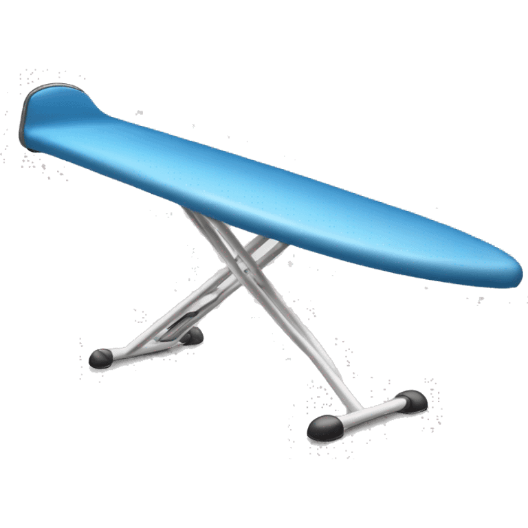 Isolated realistic full length ironing board  emoji