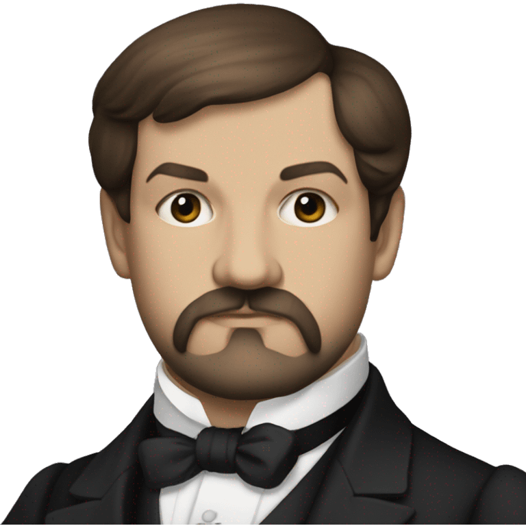 Claude Debussy upper body emoji