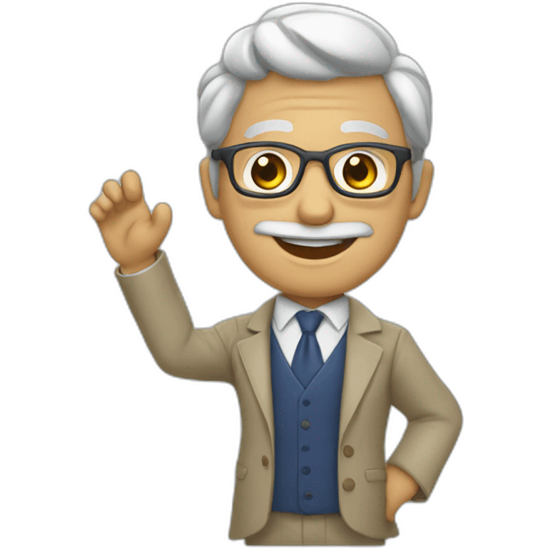 Feliz dia dos professores emoji