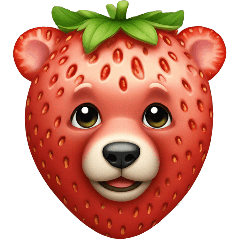 strawberry bear  emoji