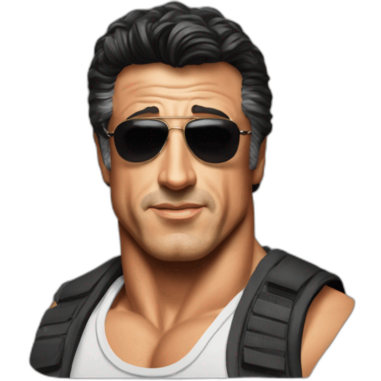 Silvester stallone emoji