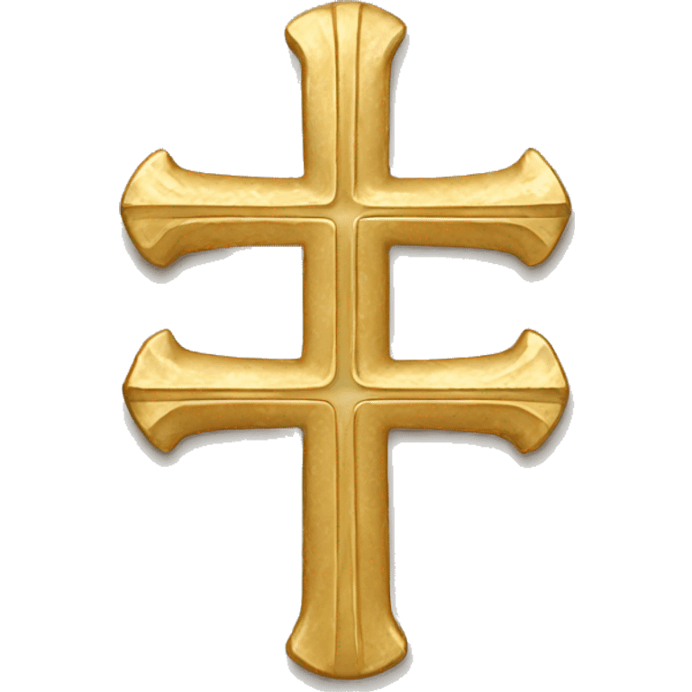 gold danish cross emoji