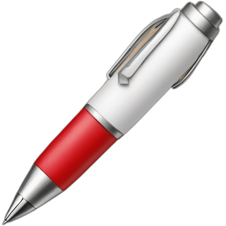 red pen emoji