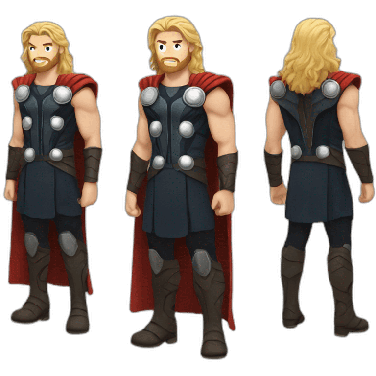 fullbody thor emoji