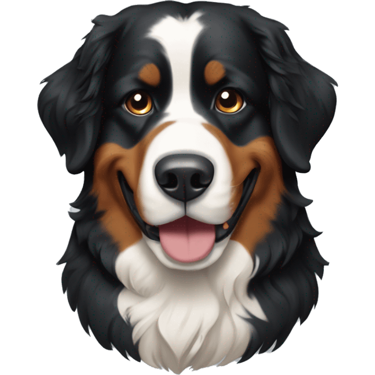 Bernese Mountain Dog emoji