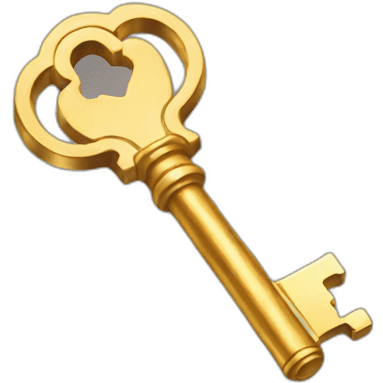 golden Key  emoji