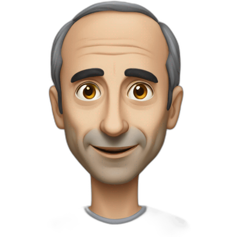 Eric Zemmour playing vidéo games emoji