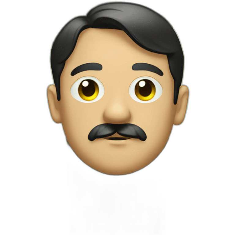 Hitler dans un arbre emoji