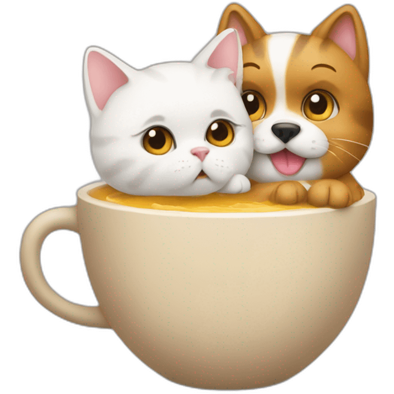 cat&dog-in-the-cup emoji