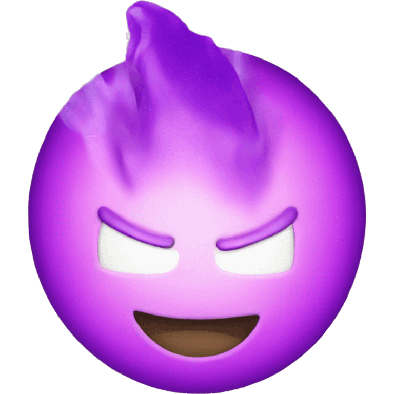 purple bomb lit emoji