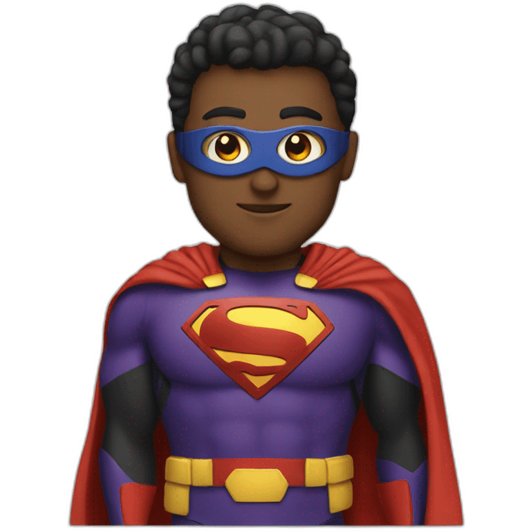 superhero emoji