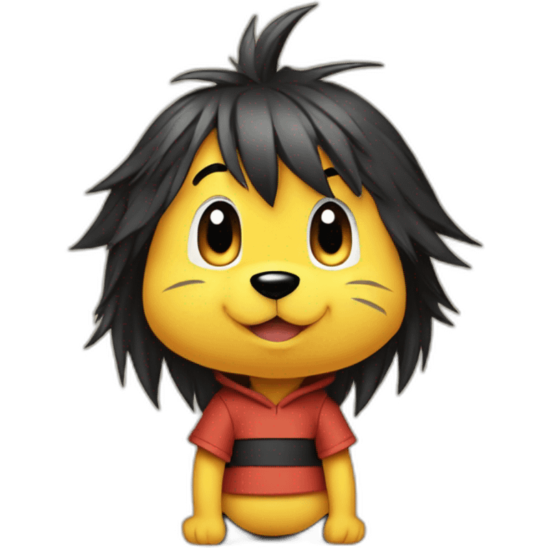 winnie the pooh meets sora from kingdom hearts emoji