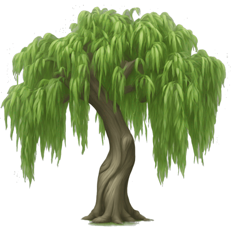 weeping willow tree emoji