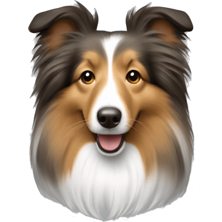 sheltie dog emoji