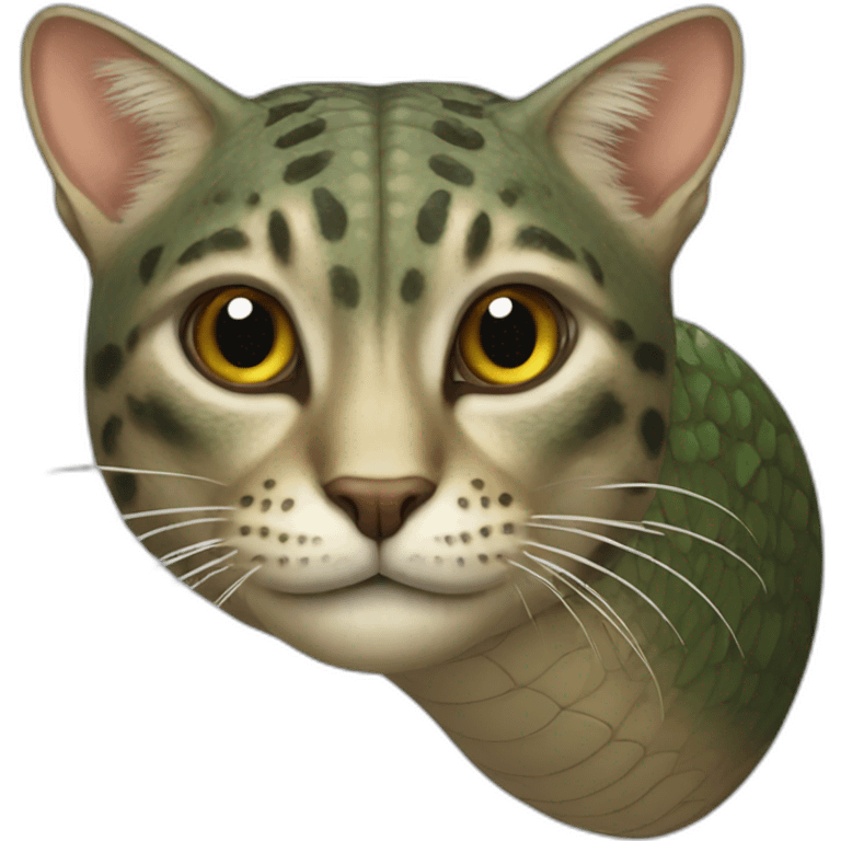 cat lizard emoji