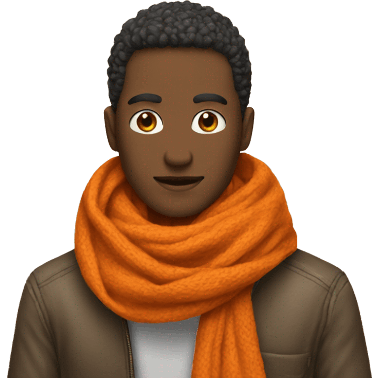 orange scarf emoji