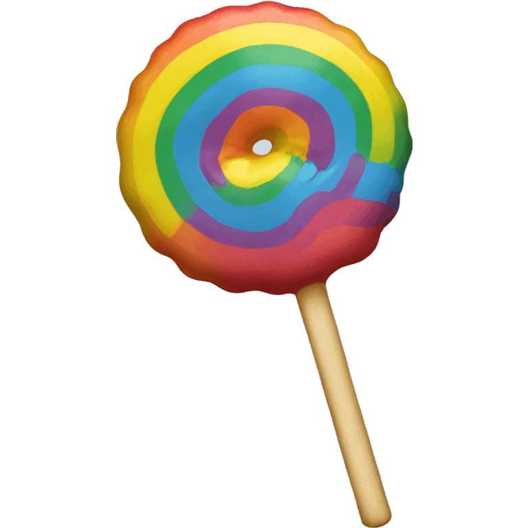 rainbow lolly emoji