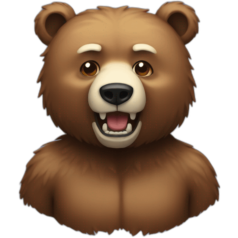 great full dead bear emoji