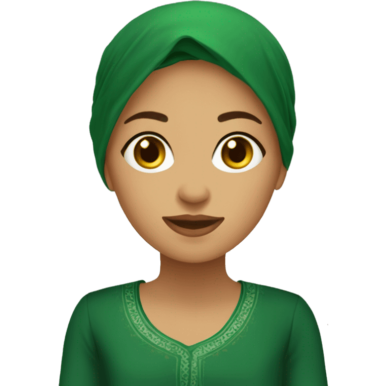 Fille algerienne emoji