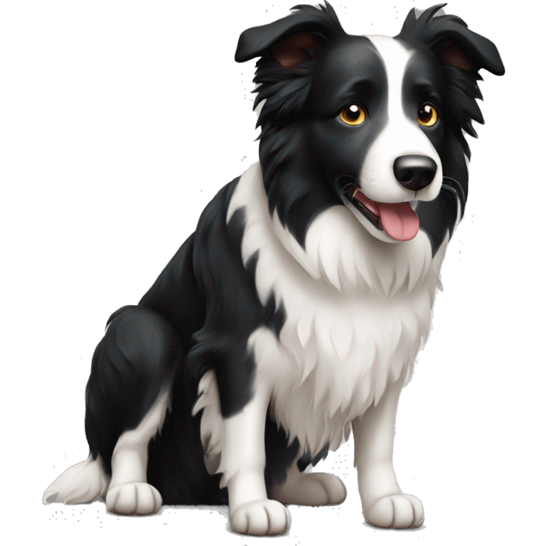 Border collie emoji