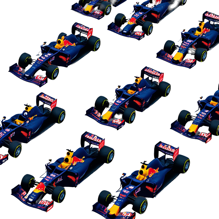 Redbull f1 cars emoji