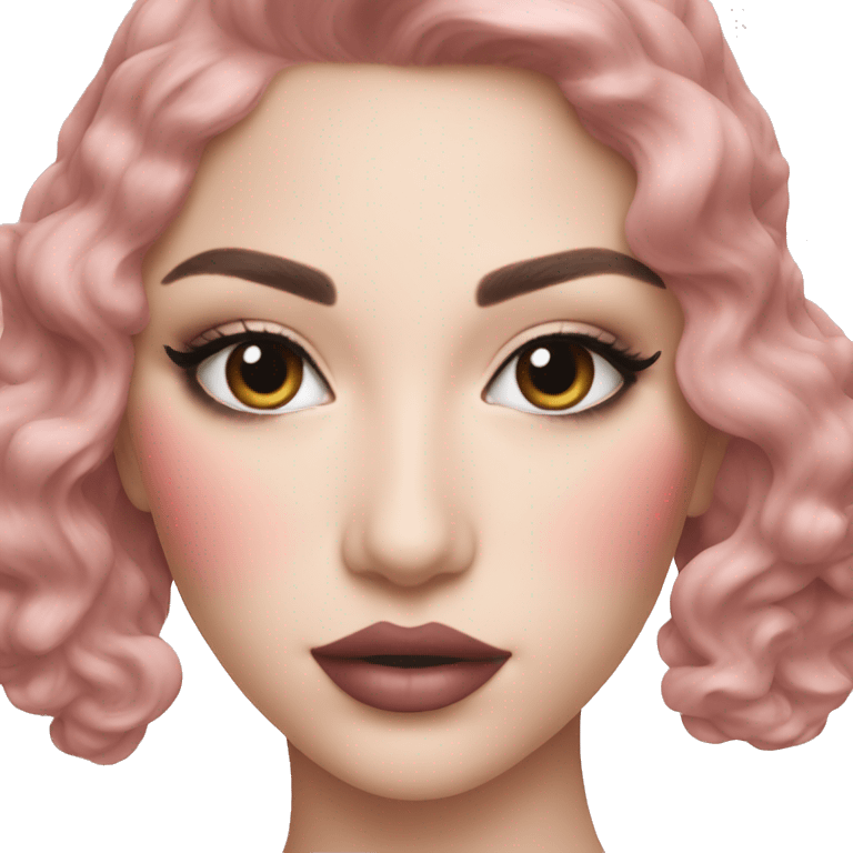 Dior blush emoji