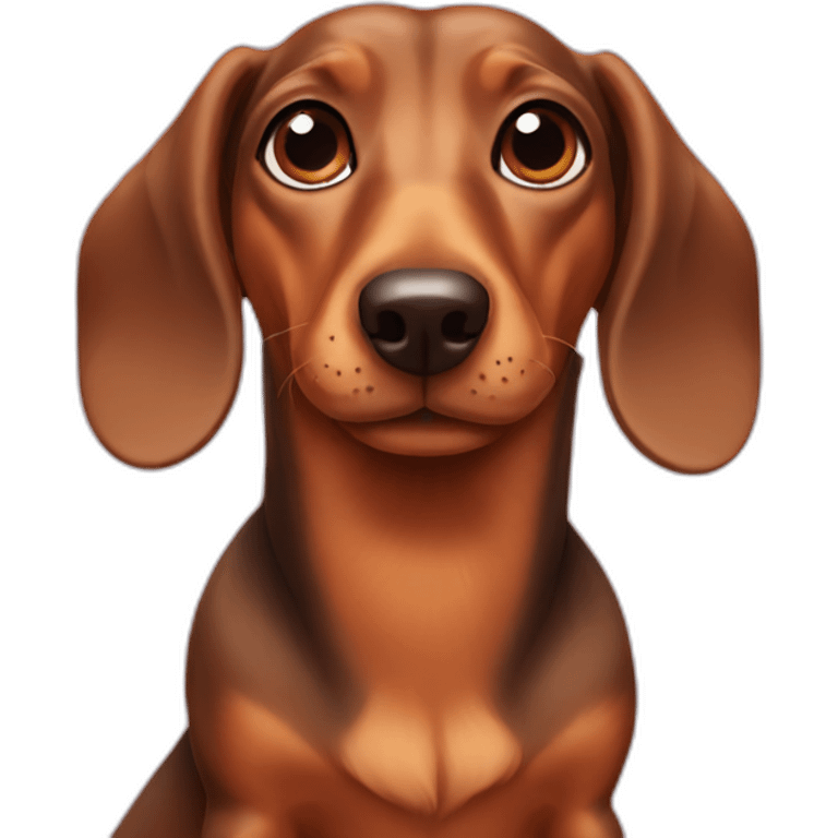 daschund emoji