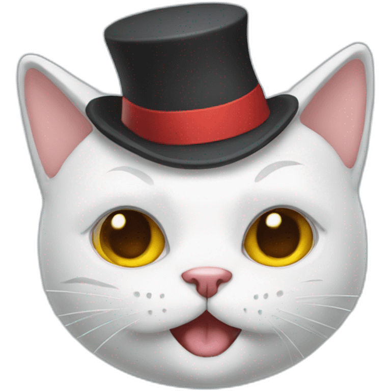 Cat in hat emoji