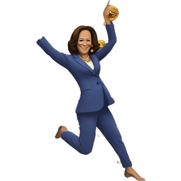 Kamala Harris dancing  emoji