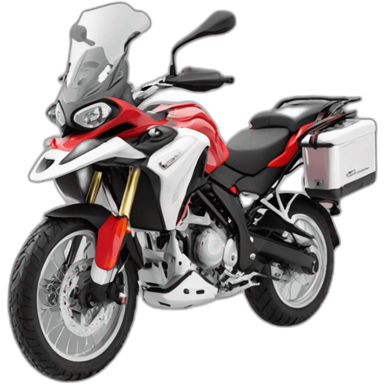 Benelli trk 502 blanca sin nada rojo emoji