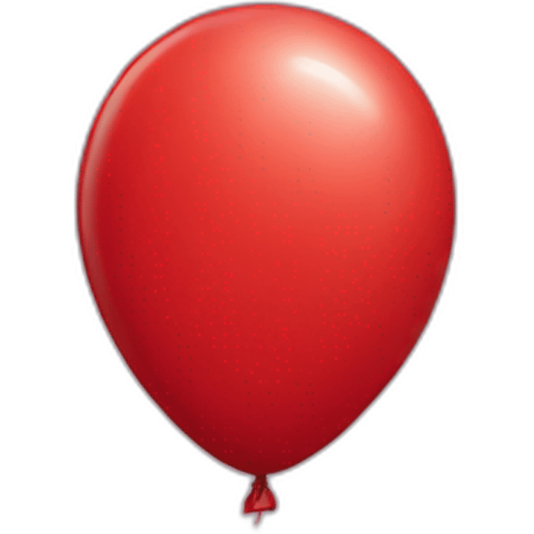 red balloon emoji