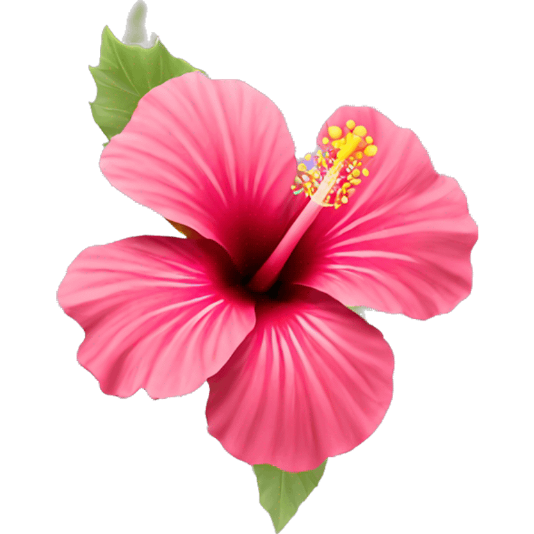 Hibiscus flower emoji