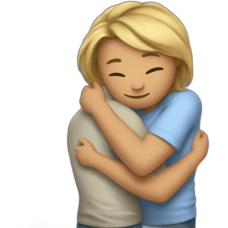 hugging yourself emoji