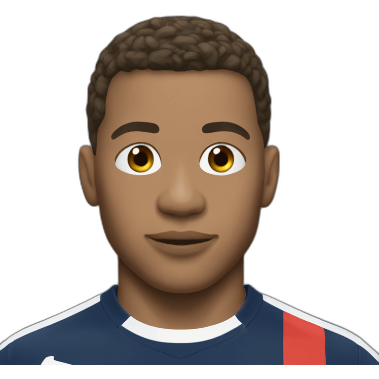 Tête Mbappé emoji