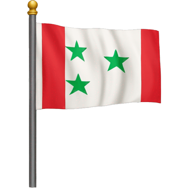 Syria old flag emoji